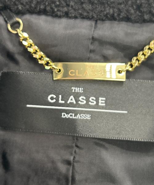 CLASSE（クラッセ）CLASSE (クラッセ) ボアジャケット ブラック サイズ:9の古着・服飾アイテム