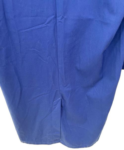 GOOD DESIGN SHOP COMME des GARCONS（グッドデザインショップ コムデギャルソン）GOOD DESIGN SHOP COMME des GARCONS (グッドデザインショップ コムデギャルソン) molinel (モリネル) ショップコート ブルー サイズ:Mの古着・服飾アイテム