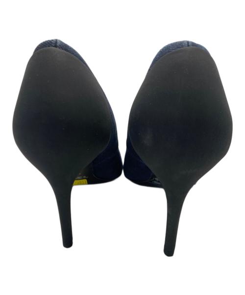 DIESEL（ディーゼル）DIESEL (ディーゼル) ヒールパンプス インディゴ サイズ:SIZE37の古着・服飾アイテム