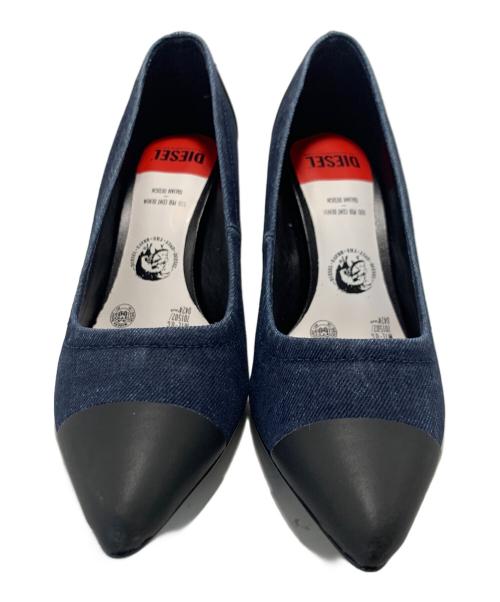 DIESEL（ディーゼル）DIESEL (ディーゼル) ヒールパンプス インディゴ サイズ:SIZE37の古着・服飾アイテム