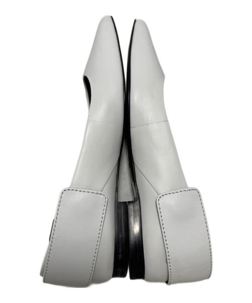 DIESEL（ディーゼル）DIESEL (ディーゼル) バックストラップバレエシューズ ホワイト サイズ:SIZE 37の古着・服飾アイテム