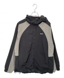 HUF（ハフ）の古着「ナイロンジャケット」｜ブラック×グレー