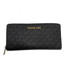 MICHAEL KORS（マイケル・コース）の古着「長財布」｜ブラック×ゴールド