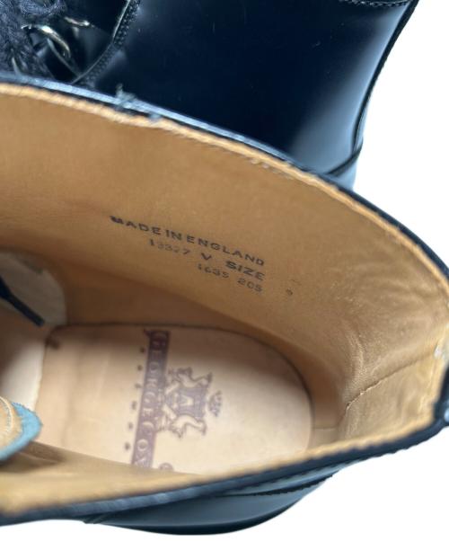 GEORGE COX（ジョージコックス）GEORGE COX (ジョージコックス) ラバーソールレザーブーツ ブラック サイズ:9の古着・服飾アイテム