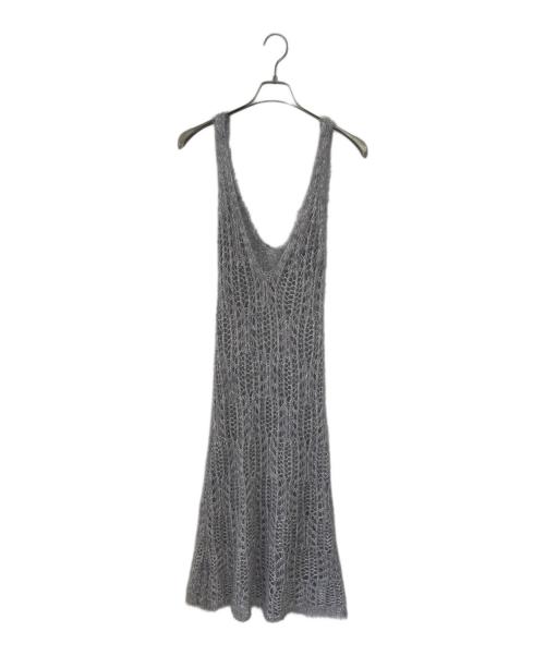 Spick and Span（スピック＆スパン）Spick and Span (スピック＆スパン) ノースリーブワンピース グレー サイズ:Fの古着・服飾アイテム