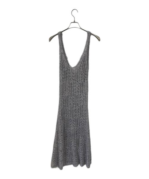 Spick and Span（スピック＆スパン）Spick and Span (スピック＆スパン) ノースリーブワンピース グレー サイズ:Fの古着・服飾アイテム