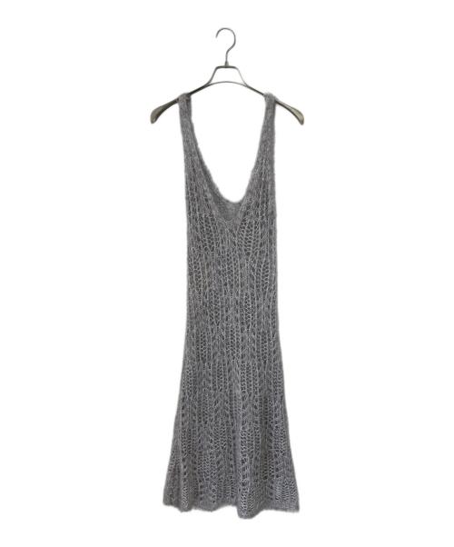 Spick and Span（スピック＆スパン）Spick and Span (スピック＆スパン) ノースリーブワンピース グレー サイズ:Fの古着・服飾アイテム