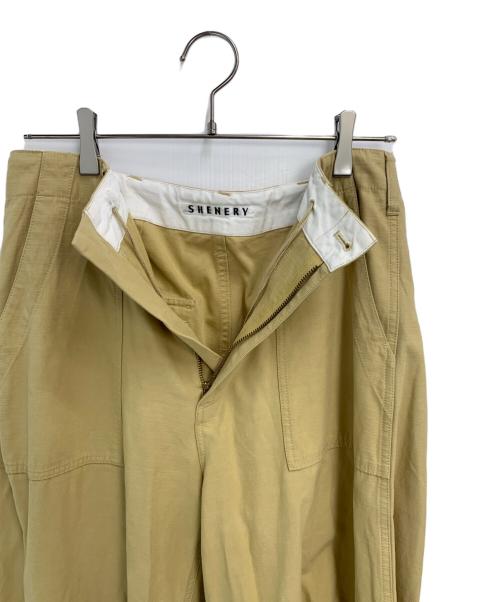 SHENERY（シーナリー）SHENERY (シーナリー) ワイドパンツ ベージュ サイズ:SIZE Mの古着・服飾アイテム