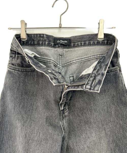 SLOBE IENA（スローブ イエナ）SLOBE IENA (スローブ イエナ) ワイドデニムパンツ ブラック サイズ:Mの古着・服飾アイテム