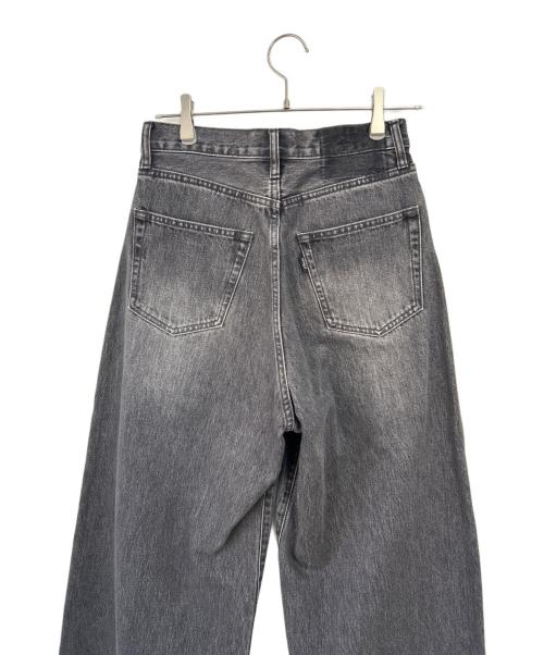 SLOBE IENA（スローブ イエナ）SLOBE IENA (スローブ イエナ) ワイドデニムパンツ ブラック サイズ:Mの古着・服飾アイテム