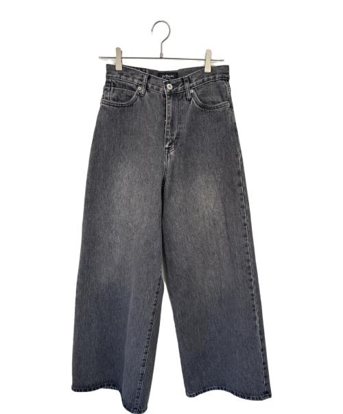 SLOBE IENA（スローブ イエナ）SLOBE IENA (スローブ イエナ) ワイドデニムパンツ ブラック サイズ:Mの古着・服飾アイテム