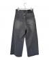 SLOBE IENA (スローブ イエナ) ワイドデニムパンツ ブラック サイズ:M：5000円