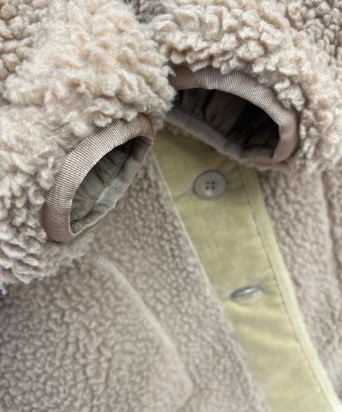Spick and Span（スピック＆スパン）Spick and Span (スピック＆スパン) ボアコート ベージュ サイズ:Sの古着・服飾アイテム