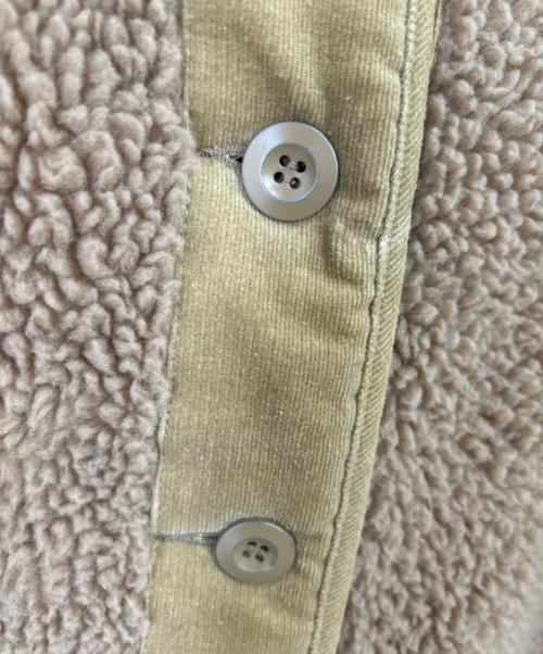 Spick and Span（スピック＆スパン）Spick and Span (スピック＆スパン) ボアコート ベージュ サイズ:Sの古着・服飾アイテム