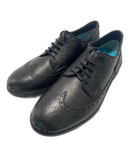 achilles（アキレス）achilles (アキレス) レザーシューズ ブラック サイズ:26cmの古着・服飾アイテム