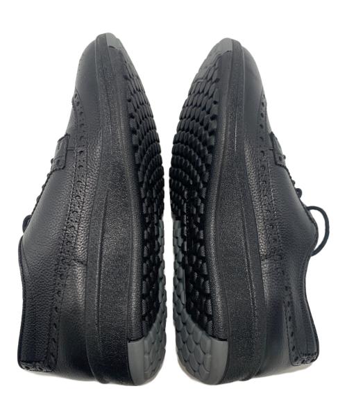 achilles（アキレス）achilles (アキレス) レザーシューズ ブラック サイズ:26cmの古着・服飾アイテム