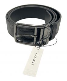 COACH（コーチ）の古着「ベルト」｜ブラック×グレー