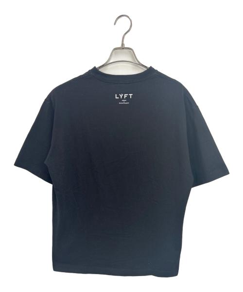 Lyft（リフト）Lyft (リフト) 半袖カットソー ブラック サイズ:Sの古着・服飾アイテム