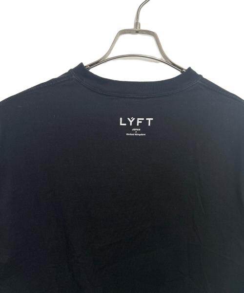Lyft（リフト）Lyft (リフト) 半袖カットソー ブラック サイズ:Sの古着・服飾アイテム