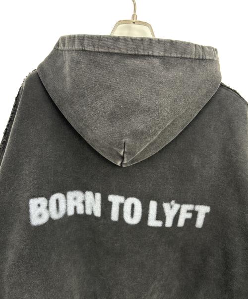 Lyft（リフト）Lyft (リフト) ジップパーカー ブラック サイズ:Sの古着・服飾アイテム