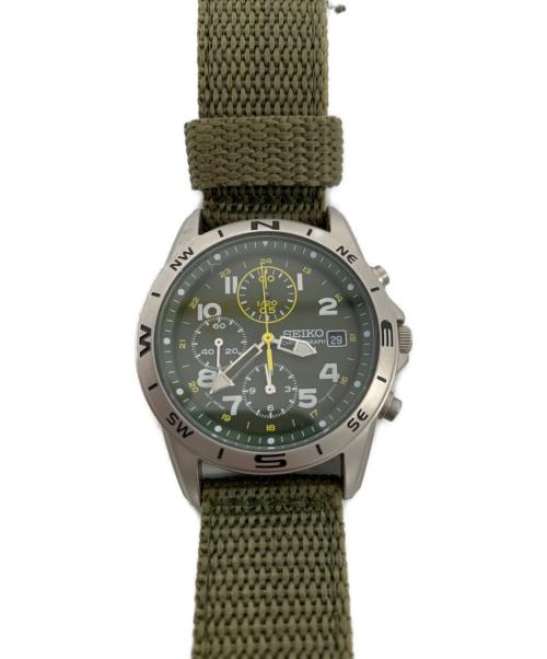 SEIKO（セイコー）SEIKO (セイコー) 腕時計 カーキの古着・服飾アイテム
