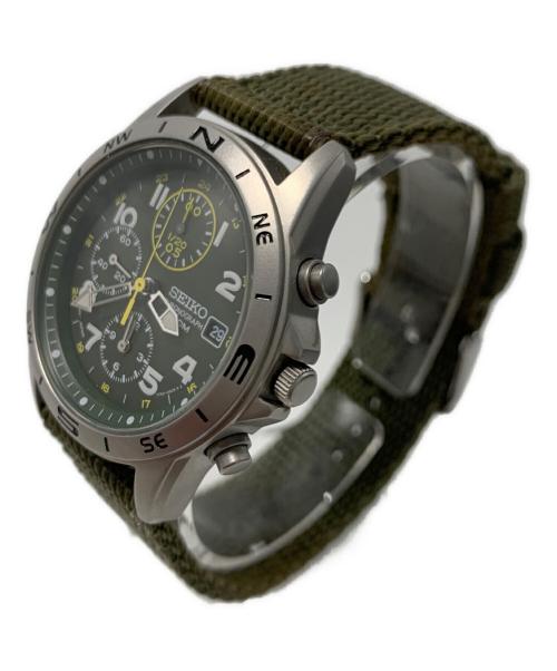 SEIKO（セイコー）SEIKO (セイコー) 腕時計 カーキの古着・服飾アイテム