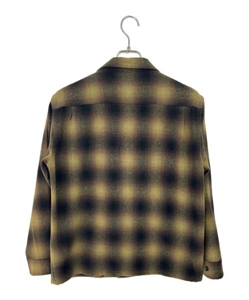 PENNEYS TOWN CRAFT（ペニーズ タウンクラフト）PENNEYS TOWN CRAFT (ペニーズ タウンクラフト) 長袖シャツ イエロー・グリーン系 サイズ:Lの古着・服飾アイテム