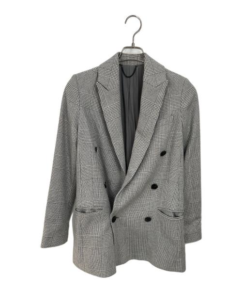 ALL SAINTS（オールセインツ）ALL SAINTS (オールセインツ) ダブルブレストジャケット グレー サイズ:Sの古着・服飾アイテム