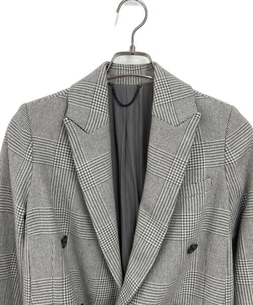 ALL SAINTS（オールセインツ）ALL SAINTS (オールセインツ) ダブルブレストジャケット グレー サイズ:Sの古着・服飾アイテム