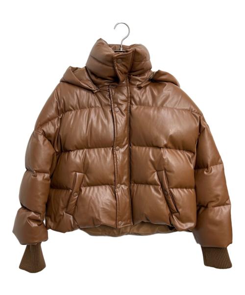 ETRE TOKYO（エトレトウキョウ）ETRE TOKYO (エトレトウキョウ) ダウンジャケット ブラウン サイズ:Mの古着・服飾アイテム