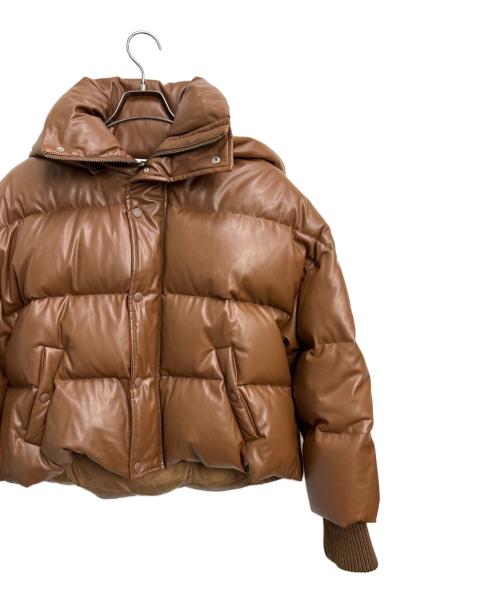 ETRE TOKYO（エトレトウキョウ）ETRE TOKYO (エトレトウキョウ) ダウンジャケット ブラウン サイズ:Mの古着・服飾アイテム