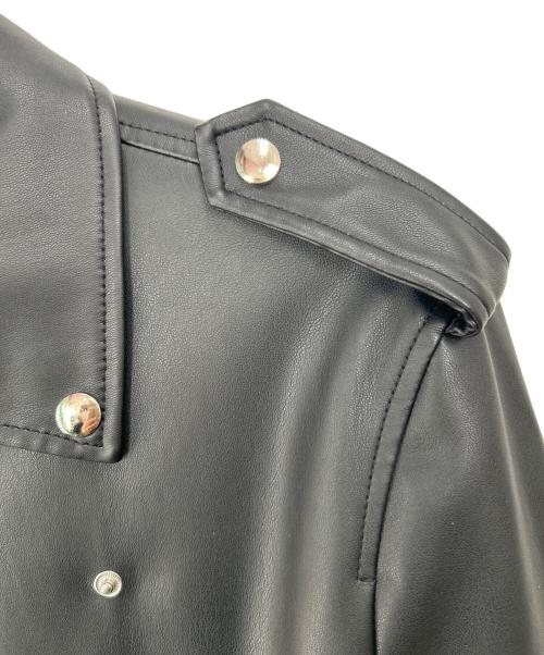 uaboni（ユアボニ）uaboni (ユアボニ) ライダースジャケット ブラック サイズ:46の古着・服飾アイテム