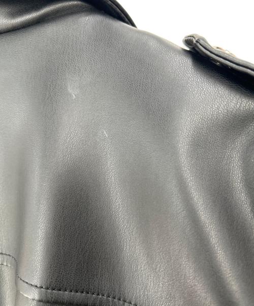 uaboni（ユアボニ）uaboni (ユアボニ) ライダースジャケット ブラック サイズ:46の古着・服飾アイテム