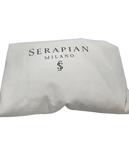 serapian（セラピアン）serapian (セラピアン) STEPAN製スモールSECRETトートバッグ ブラックの古着・服飾アイテム