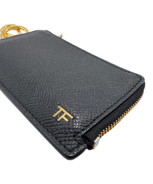 TOM FORD（トムフォード）TOM FORD (トムフォード) フラグメントケース ブラック×ゴールドの古着・服飾アイテム