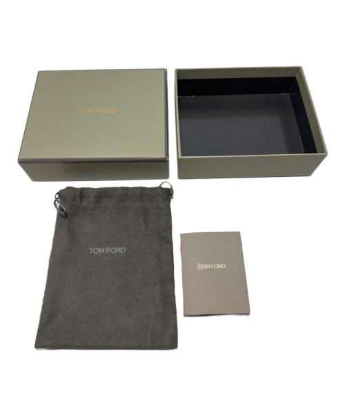 TOM FORD（トムフォード）TOM FORD (トムフォード) フラグメントケース ブラック×ゴールドの古着・服飾アイテム