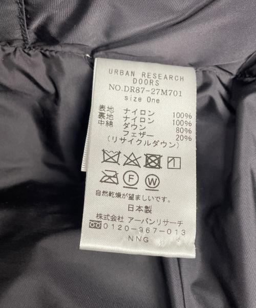 URBAN RESEARCH（アーバンリサーチ）URBAN RESEARCH (アーバンリサーチ) NANGA (ナンガ) ダウンジャケット ブラック サイズ:ONEの古着・服飾アイテム
