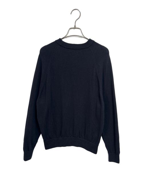 FRED PERRY（フレッドペリー）FRED PERRY (フレッドペリー) 薄手ニット ネイビー サイズ:38の古着・服飾アイテム