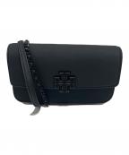 TORY BURCHトリーバーチ）の古着「チェーンショルダーバッグ」｜ブラック