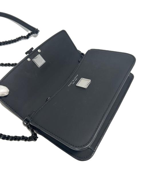 TORY BURCH（トリーバーチ）TORY BURCH (トリーバーチ) チェーンショルダーバッグ ブラックの古着・服飾アイテム