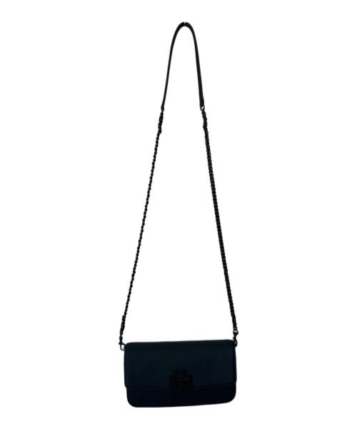 TORY BURCH（トリーバーチ）TORY BURCH (トリーバーチ) チェーンショルダーバッグ ブラックの古着・服飾アイテム