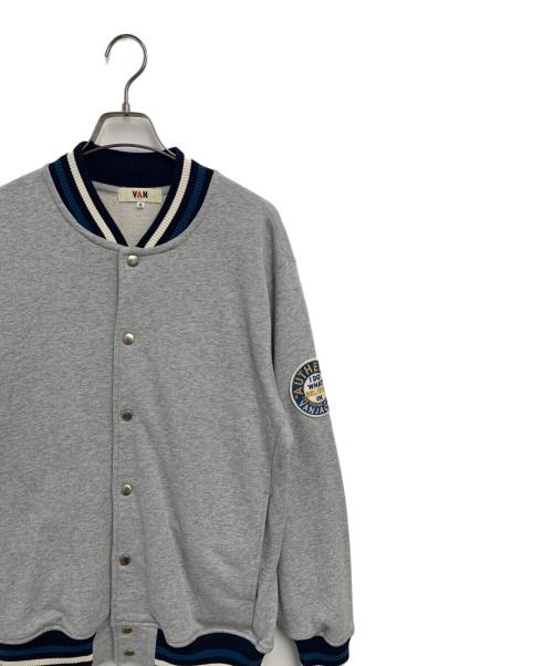 VAN（ヴァン）VAN (ヴァン) カットスタジアムジャンパー グレー サイズ:SIZE Mの古着・服飾アイテム
