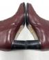中古・古着 GUCCI (グッチ) ヒールロゴサイドジップ ブーティ ボルドー サイズ:35 1/2：17000円