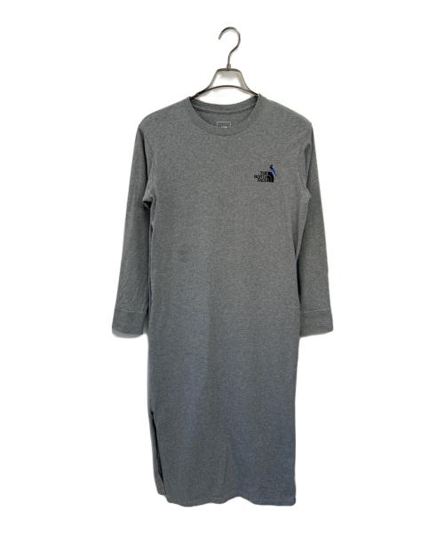 THE NORTH FACE（ザ ノース フェイス）THE NORTH FACE (ザ ノース フェイス) 長袖ワンピース グレー サイズ:Lの古着・服飾アイテム