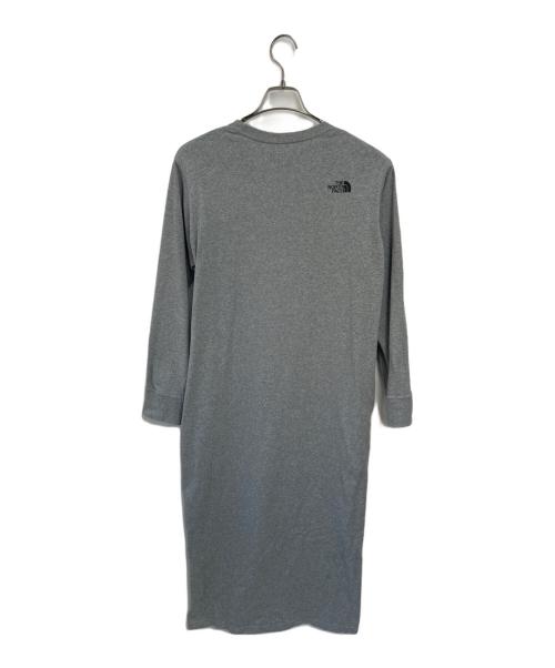 THE NORTH FACE（ザ ノース フェイス）THE NORTH FACE (ザ ノース フェイス) 長袖ワンピース グレー サイズ:Lの古着・服飾アイテム