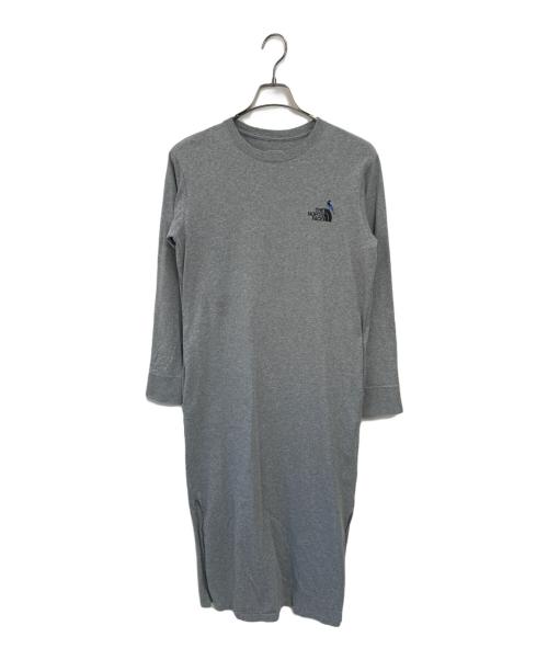 THE NORTH FACE（ザ ノース フェイス）THE NORTH FACE (ザ ノース フェイス) 長袖ワンピース グレー サイズ:Lの古着・服飾アイテム