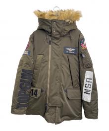 AVIREX（アヴィレックス）の古着「N-3Bタイプコート」｜オリーブ