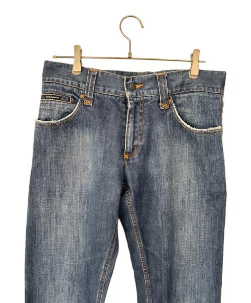 DOLCE & GABBANA（ドルチェ＆ガッバーナ）DOLCE & GABBANA (ドルチェ＆ガッバーナ) デニムパンツ インディゴ サイズ:48の古着・服飾アイテム