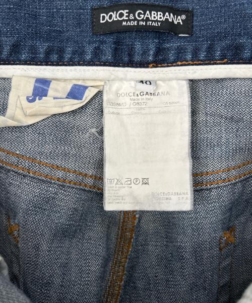 DOLCE & GABBANA（ドルチェ＆ガッバーナ）DOLCE & GABBANA (ドルチェ＆ガッバーナ) デニムパンツ インディゴ サイズ:48の古着・服飾アイテム
