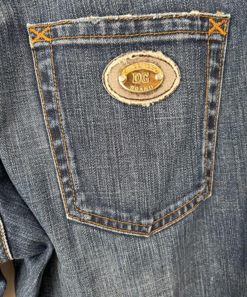 DOLCE & GABBANA（ドルチェ＆ガッバーナ）DOLCE & GABBANA (ドルチェ＆ガッバーナ) デニムパンツ インディゴ サイズ:48の古着・服飾アイテム